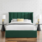 Polaris Emerald Green Storage Bed
