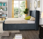 Clare Grey Gas lift Bed
