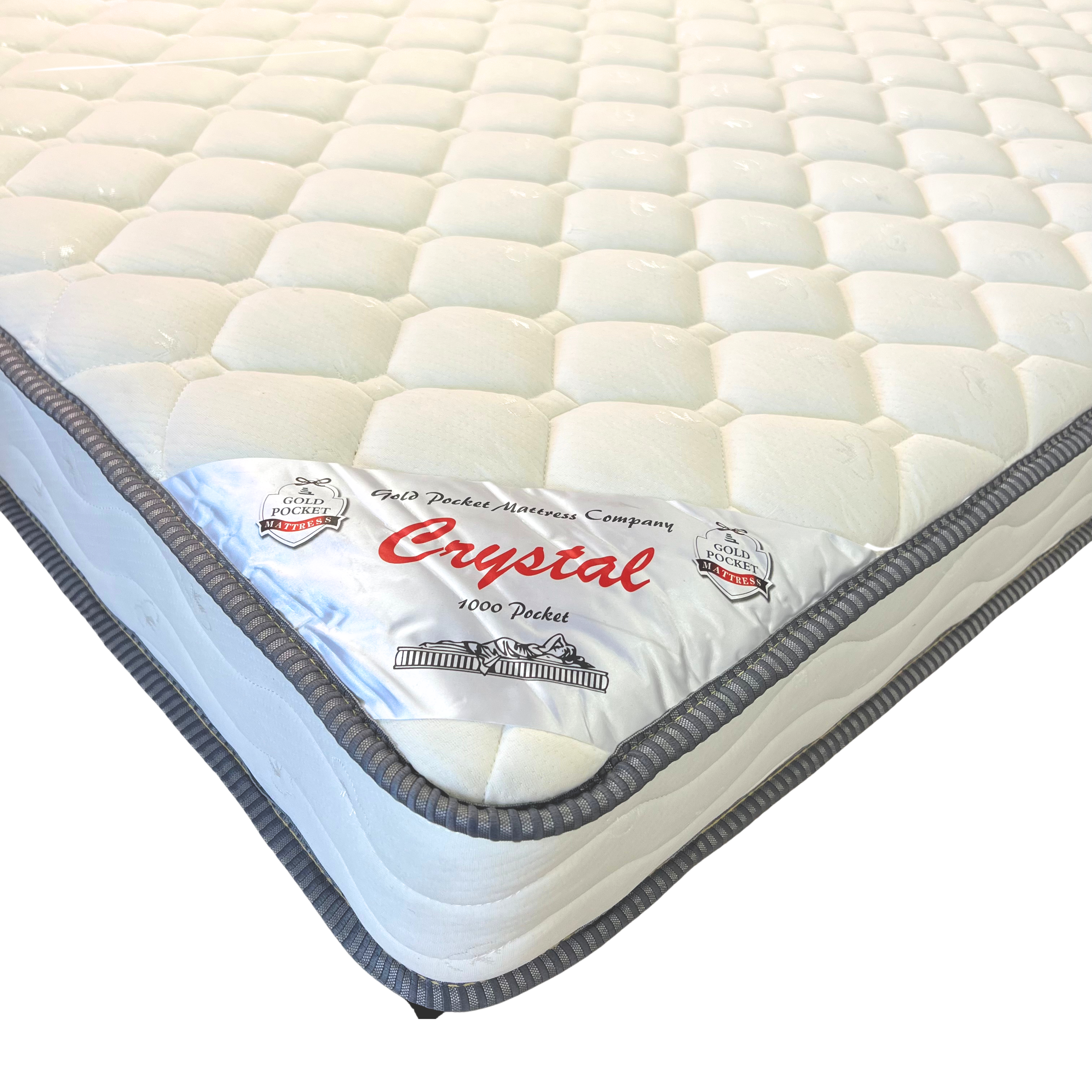 Crystal - 1000 Pocket Mattress (Roll-Up)