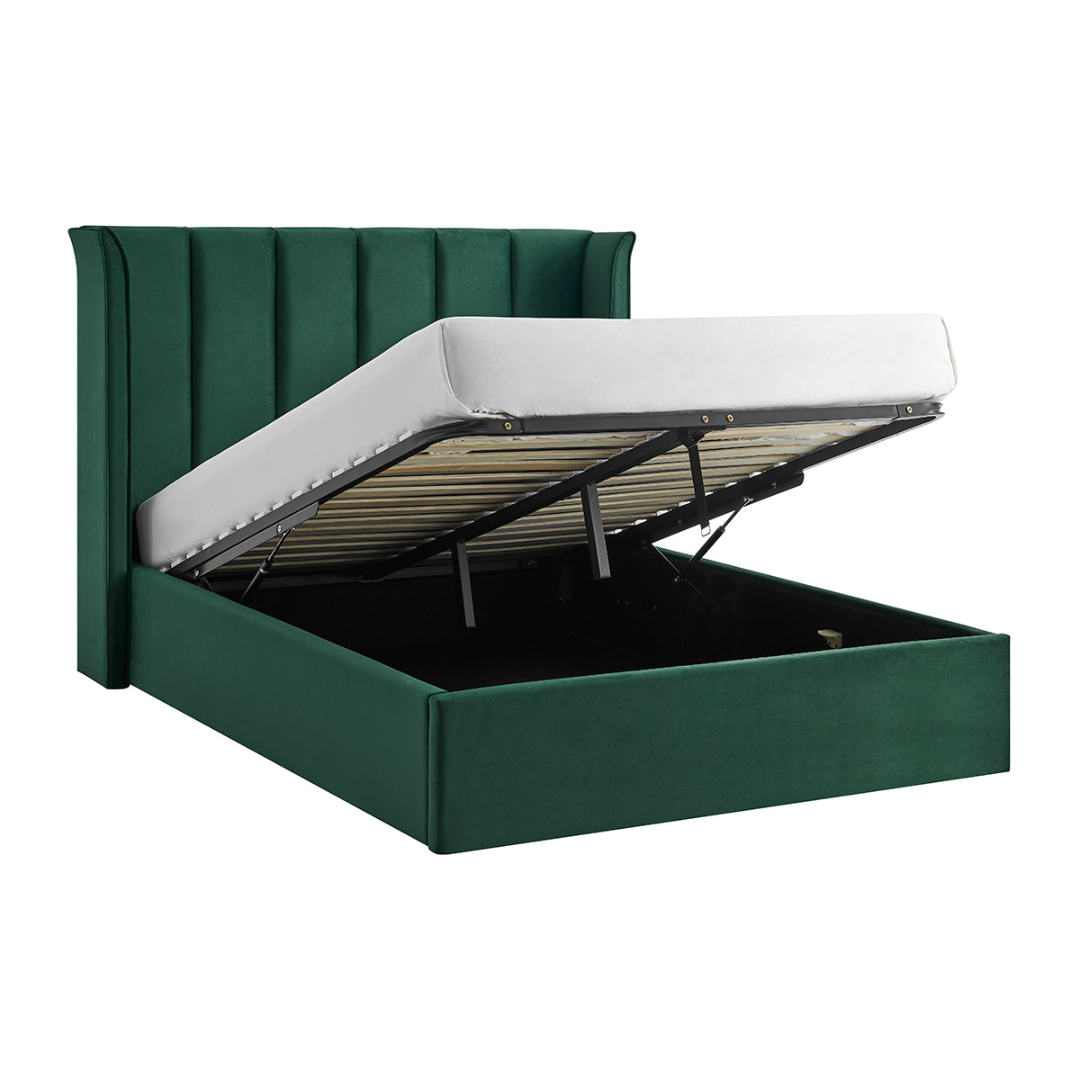 Polaris Emerald Green Storage Bed