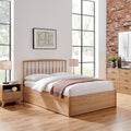 Juno Oak Storage Bed
