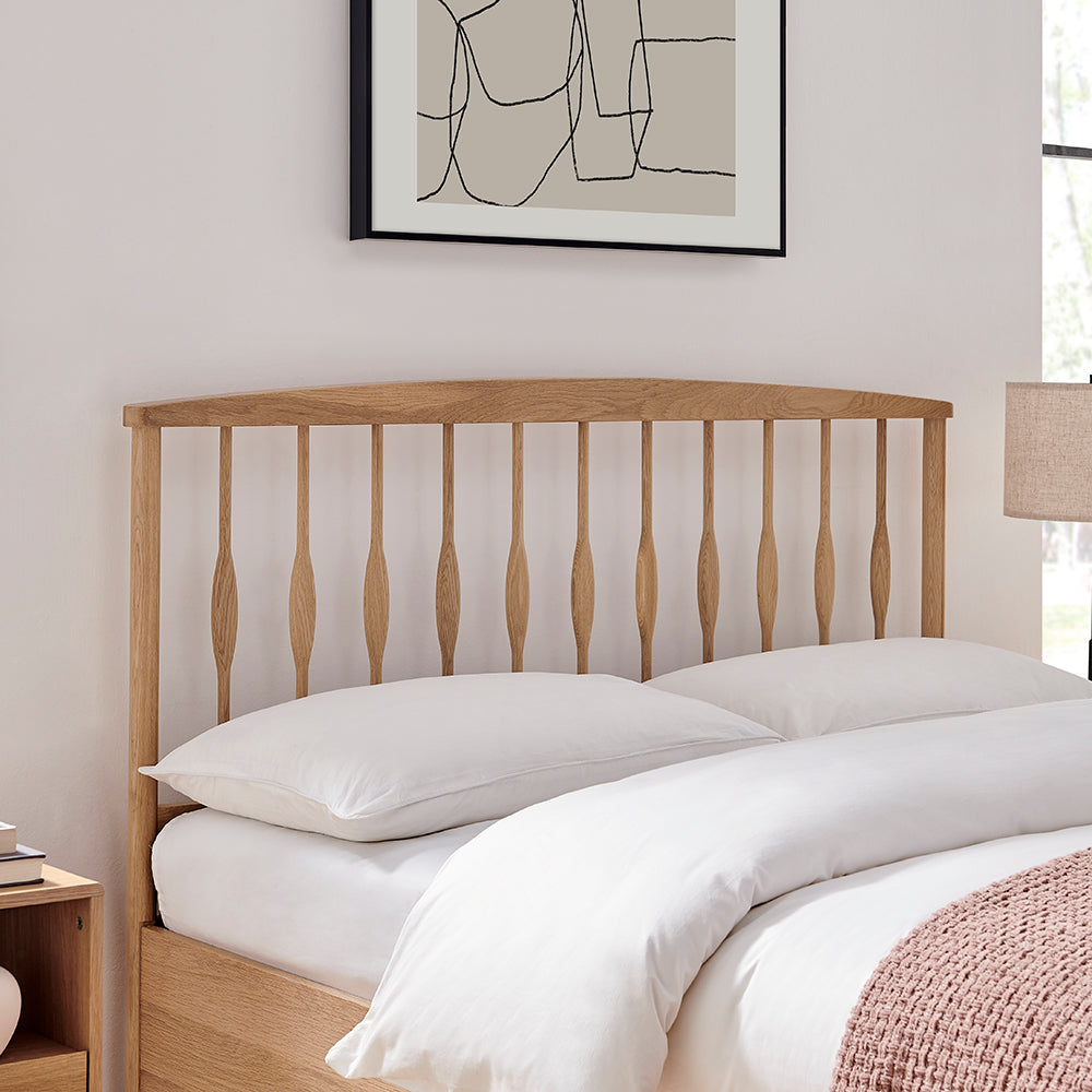 Juno Oak Storage Bed