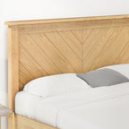 Kenji Oak Bed