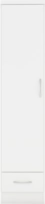Nevada 1 door 1 drawer Wardrobe