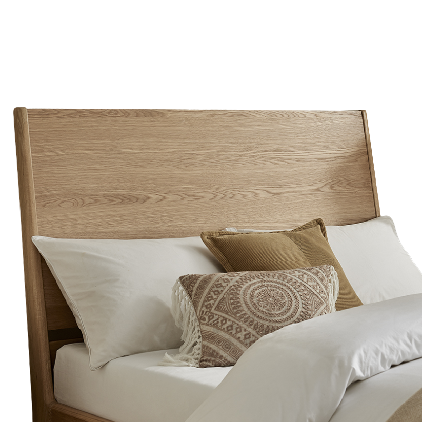 Octavia Oak Bed