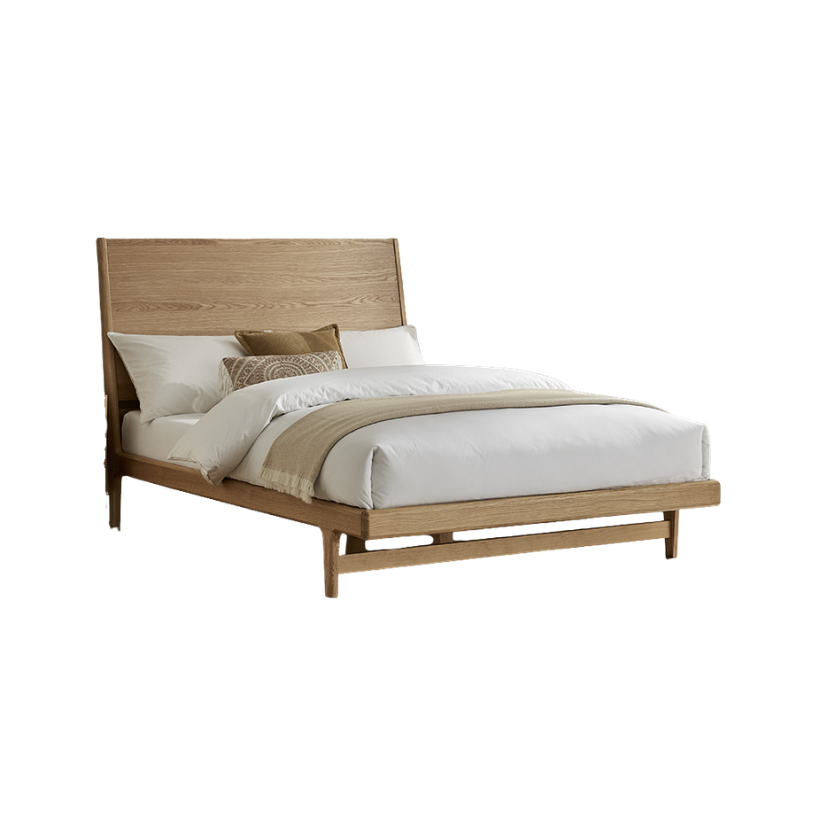 Octavia Oak Bed