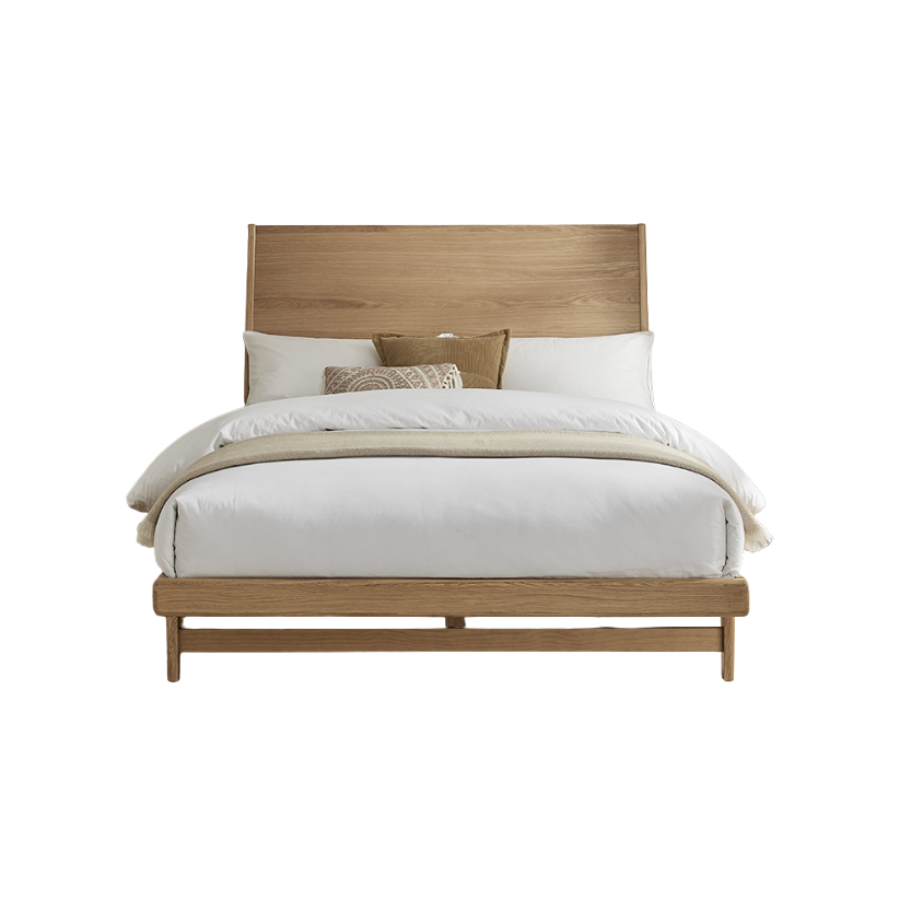 Octavia Oak Bed