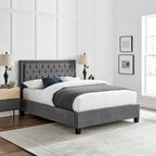 Rhea Dark Grey bed