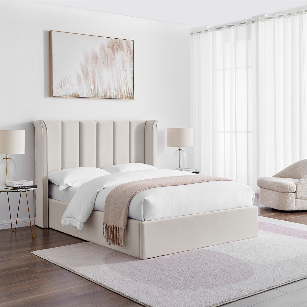 Polaris Natural Storage bed