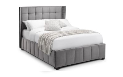 Gatsby Upholstery Bed - Light Grey