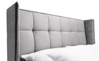 Gatsby Upholstery Bed - Light Grey