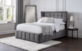 Gatsby Upholstery Bed - Light Grey