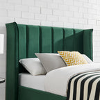 Polaris Emerald Green Storage Bed