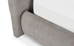 Odette Upholstery Bed - Light Taupe