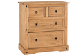 Corona 2+2 Drawer Chest