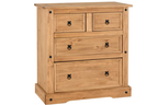 Corona 2+2 Drawer Chest