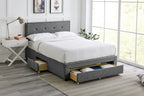 Florence Grey Bed