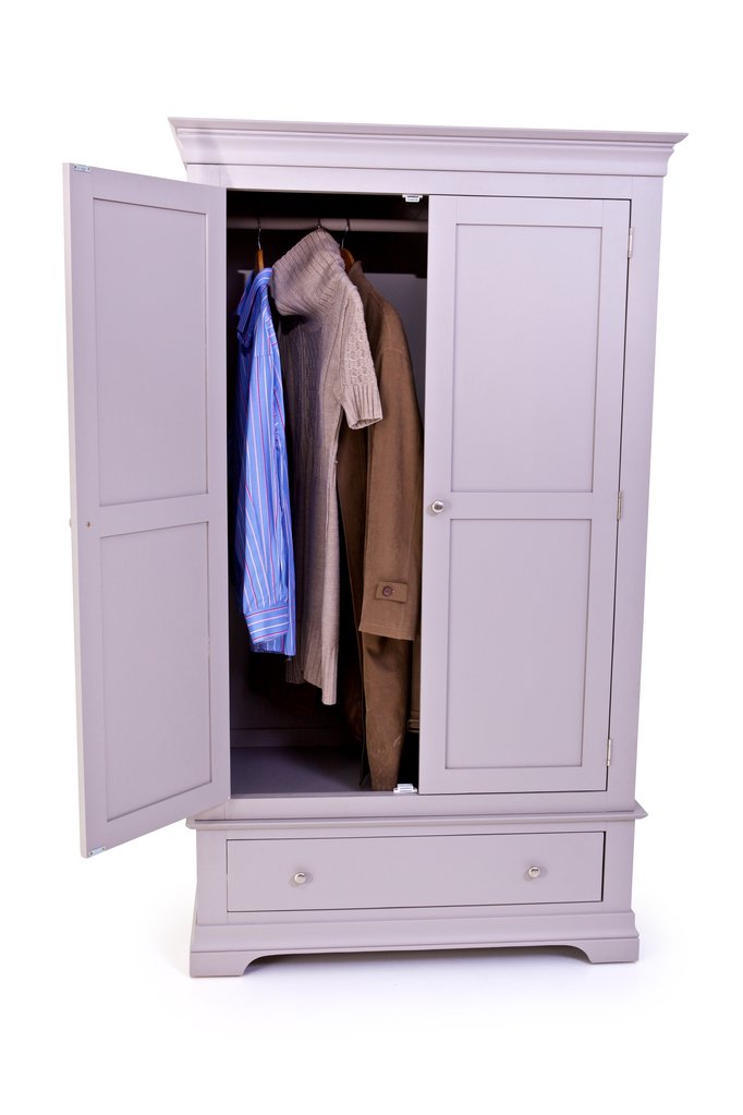 Chantilly Grey Wardrobe