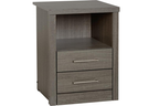 Lisbon 2 Drawer 1 Shelf Bedside locker