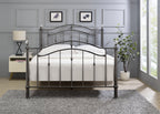 Callisto Black Chrome Metal bed
