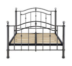 Callisto Black Chrome Metal bed