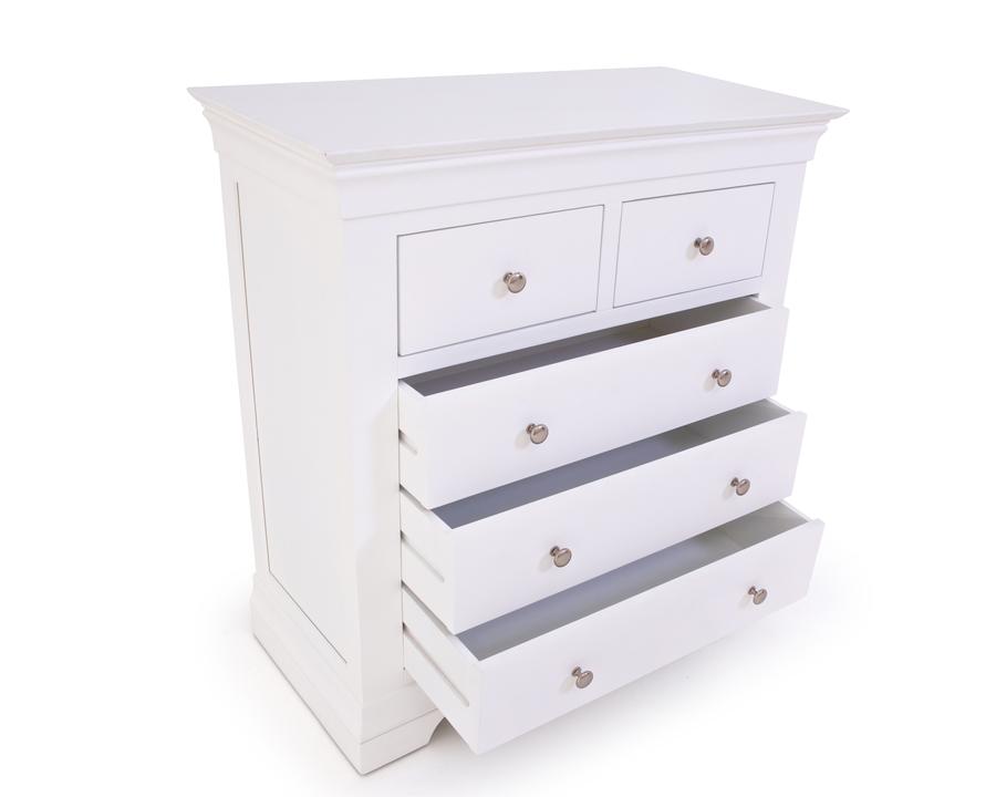 Chantilly White 2 over 3 Chest