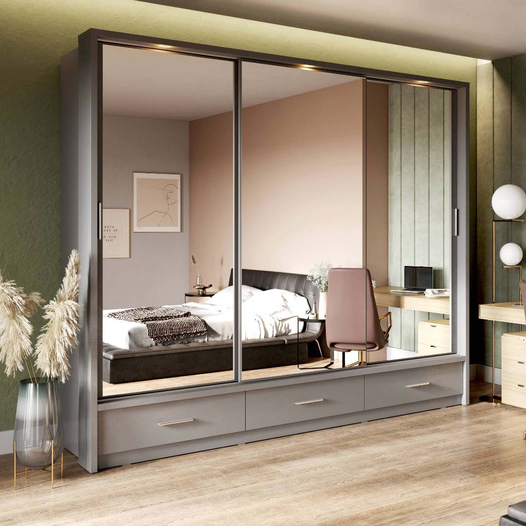 Delta Large Sliderobe 2.5m