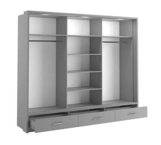 Delta Large Sliderobe 2.5m