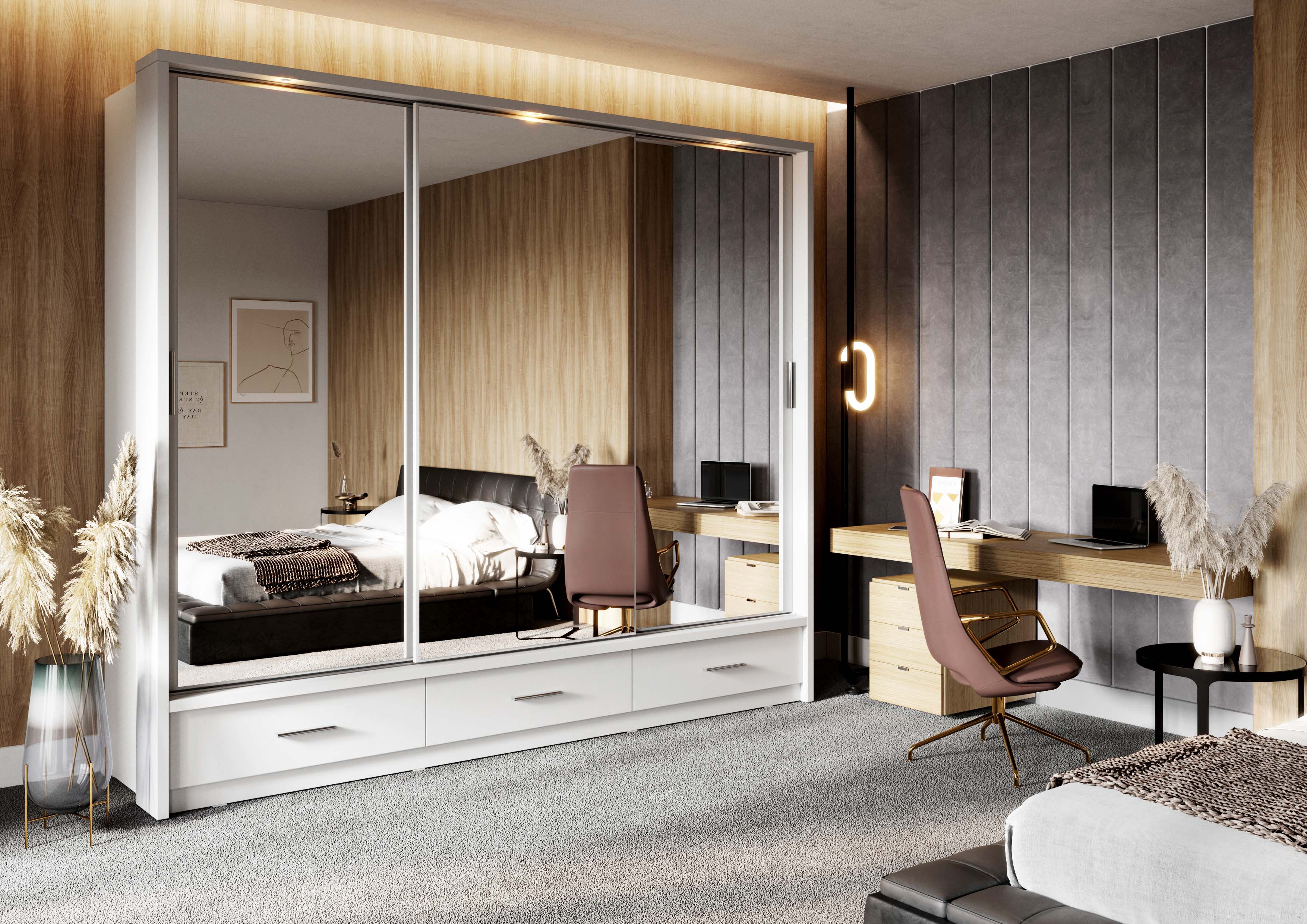 Delta Large Sliderobe 2.5m