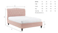Rosa Pink bed