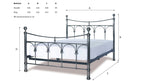 Gamma Metal Bed