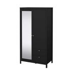 Madrid Wardrobe with 1 door + 1 mirror door + 2 drawers