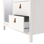 Madrid Wardrobe- 2 Doors, 1 Mirror Door, 2 Drawers