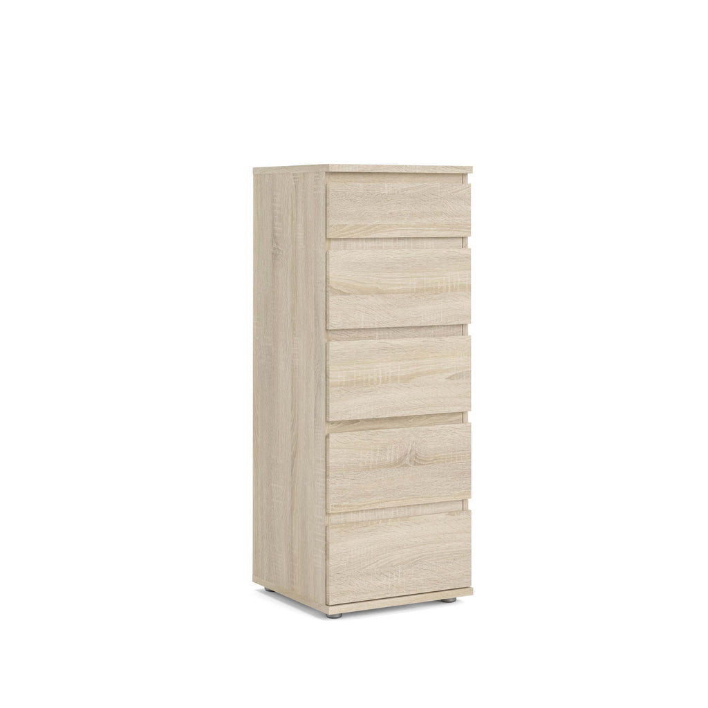 Nova 5 Drawer Narrow Chest