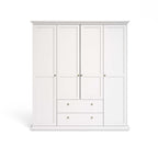 Paris Wardrobe with 4 doors + 2 drawers
