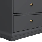 Paris 5 Drawer Chest