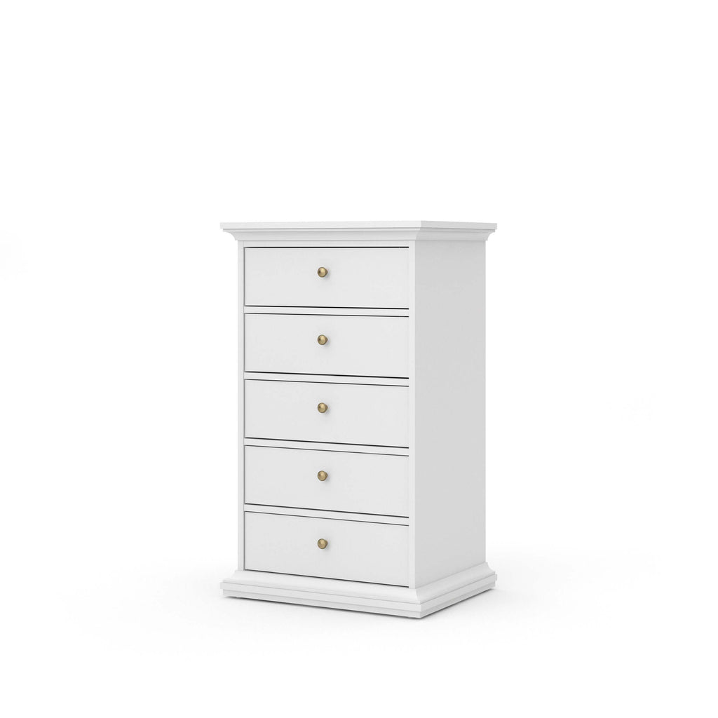 Paris 5 Drawer Chest