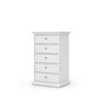 Paris 5 Drawer Chest
