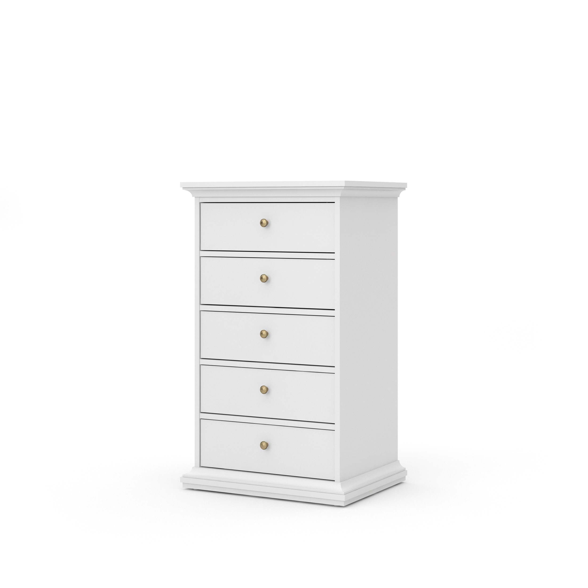 Paris 5 Drawer Chest