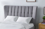Tasya Light Grey bed