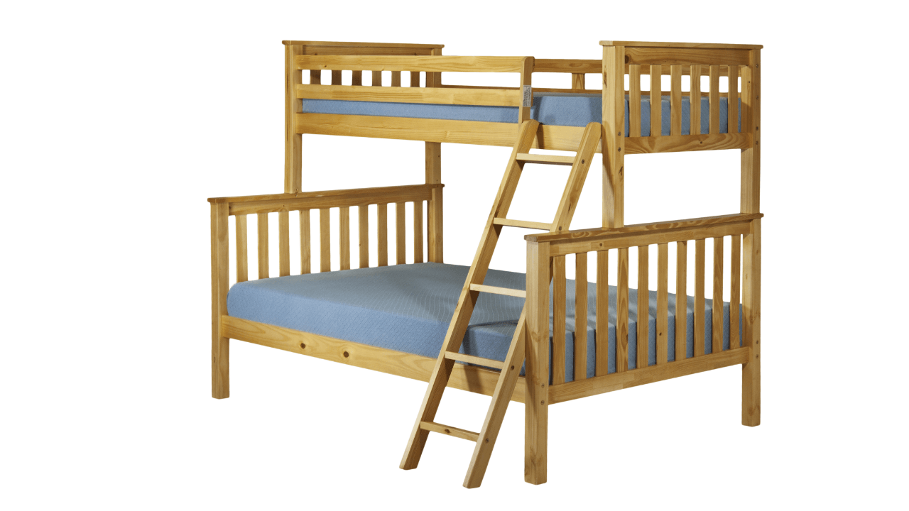 Triple Bunk Bed Honey Pine Mattress Mick s