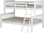 Triple Bunk Bed White
