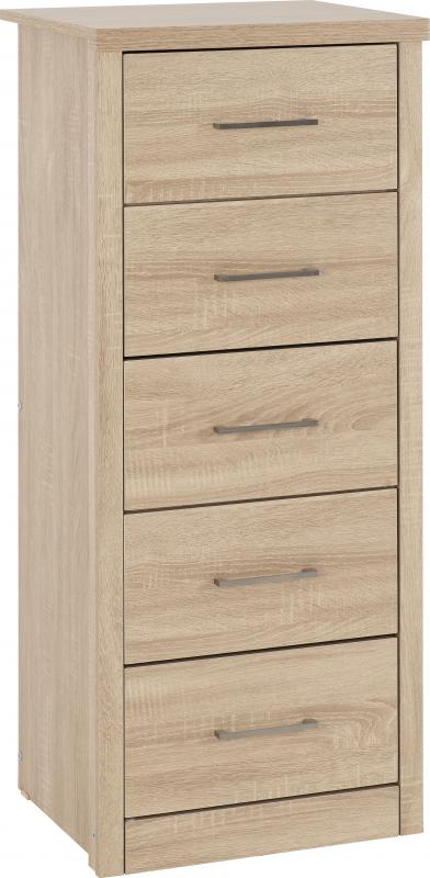Lisbon 5 Drawer Narrow Chest Mattress Mick s