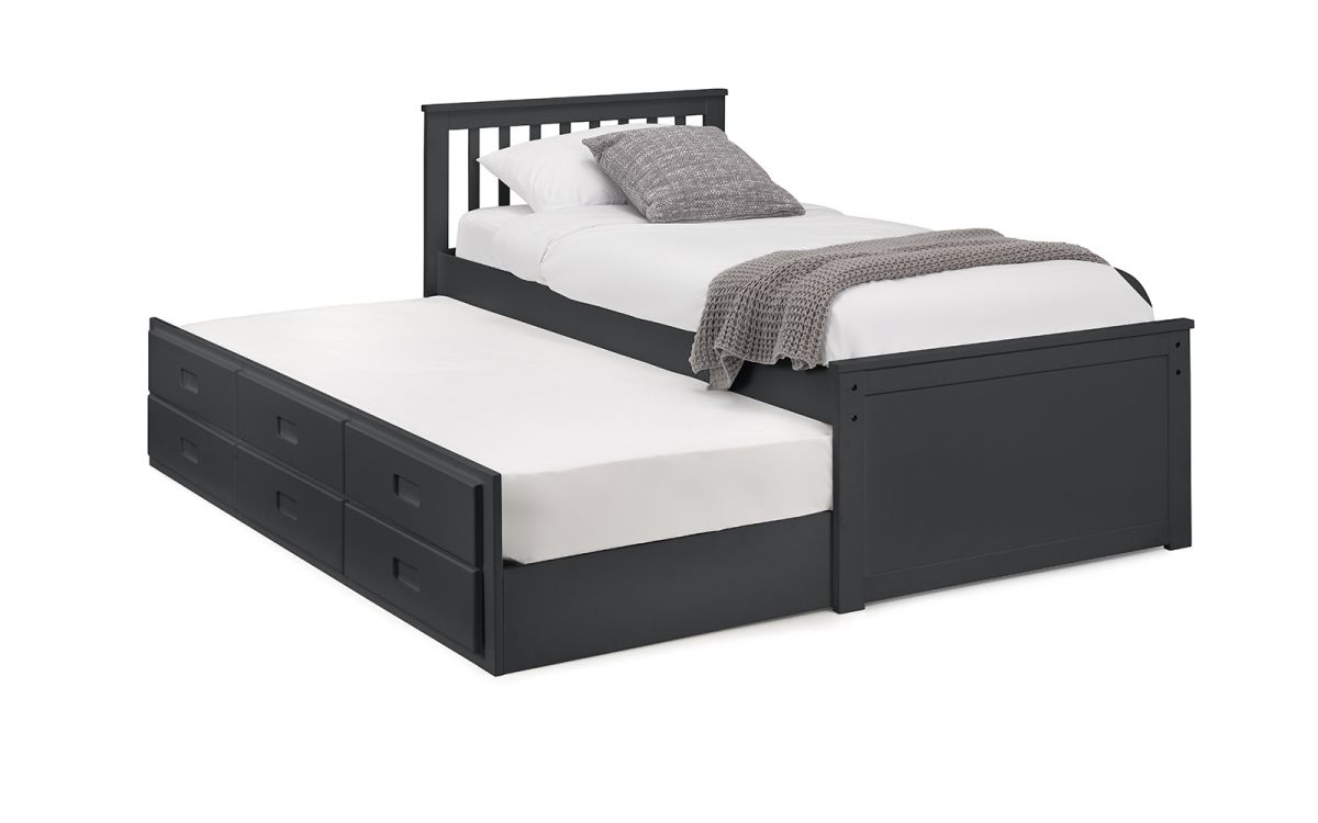 Maisie Bed with under bed Anthracite