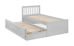 Maisie Bed with under bed Light Grey