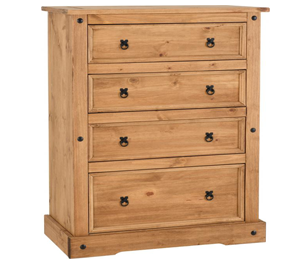 Corona 4 Drawer Chest