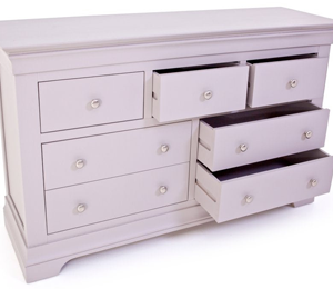 Chantilly Grey 3 over 4 Chest