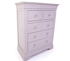 Chantilly Grey 2 over 3 Chest