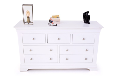 Chantilly White 3 over 4 Chest
