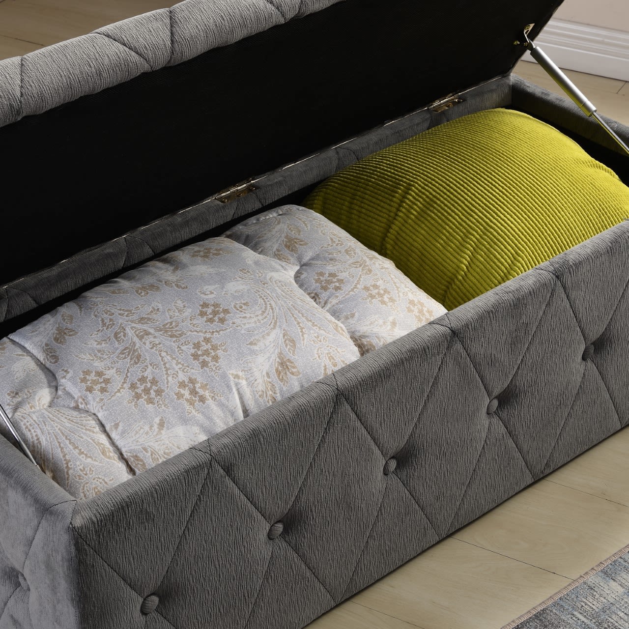 Kilkenny Grey Blanket Box - Image 4